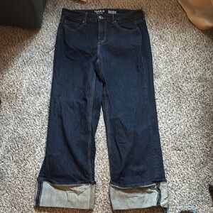 Torrid Dark Blue Wide Leg Vintage Stretch Jeans